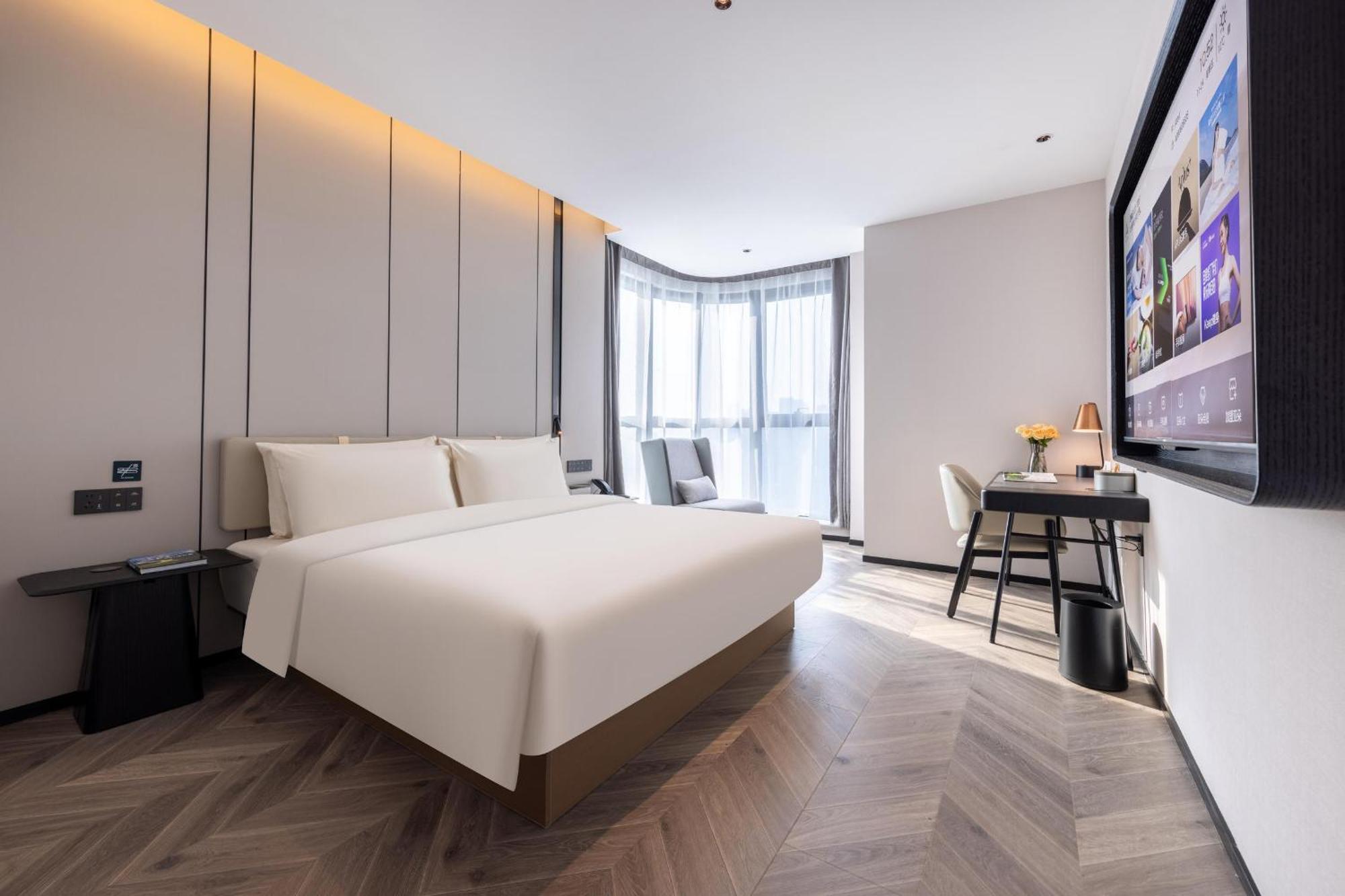 Atour Hotel Wuhan Chuhe Han Street Hongshan Plaza Dış mekan fotoğraf