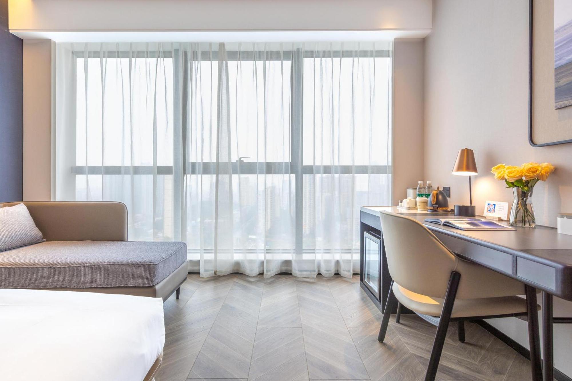 Atour Hotel Wuhan Chuhe Han Street Hongshan Plaza Dış mekan fotoğraf
