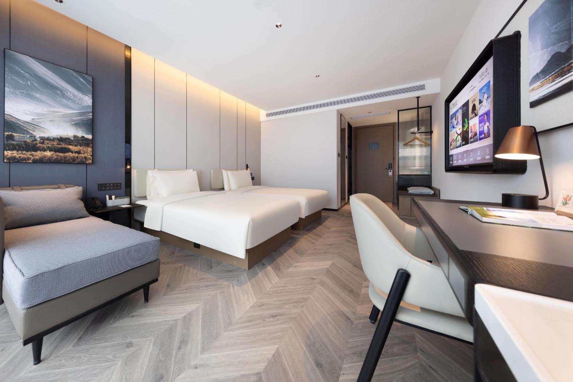 Atour Hotel Wuhan Chuhe Han Street Hongshan Plaza Dış mekan fotoğraf