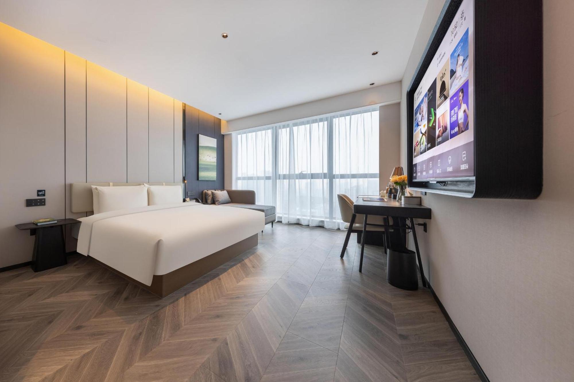 Atour Hotel Wuhan Chuhe Han Street Hongshan Plaza Dış mekan fotoğraf