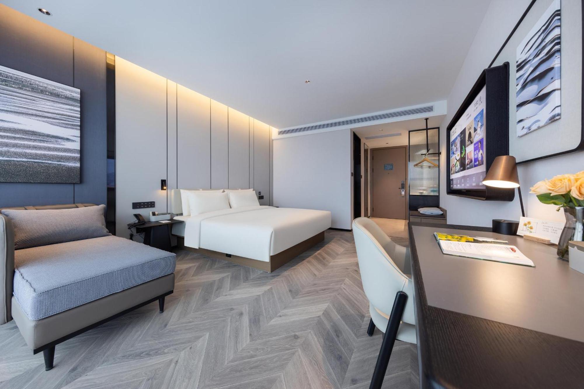 Atour Hotel Wuhan Chuhe Han Street Hongshan Plaza Dış mekan fotoğraf
